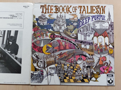 DEEP PURPLE – BOOK OF TALIESYN orig. UK   1971 LP RE HARVEST