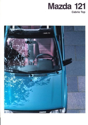 Mazda 121 Cabrio Top -esite, 1988