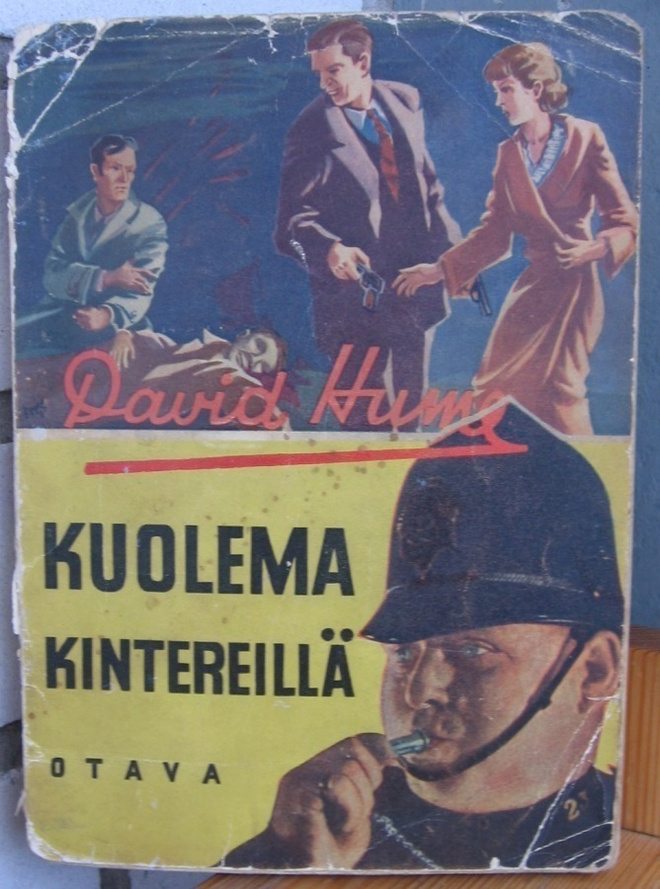 David Hume: Kuolema kintereillä. 1p. 230 s.