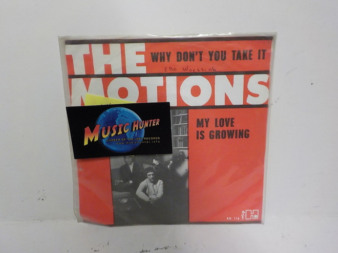THE MOTIONS - WHY DON'T YOU TAKE IT 1966 VG+/EX- 7"