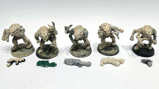 WH40K - 5kpl Genestealer Hybdrids (Rogue Trader) [K65]