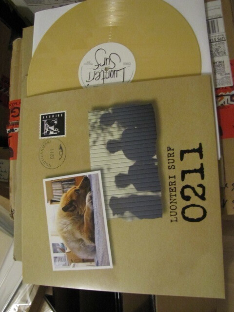 Luonteri Surf 0211 lp uusi beige vinyyli ltd 100 2011/2023