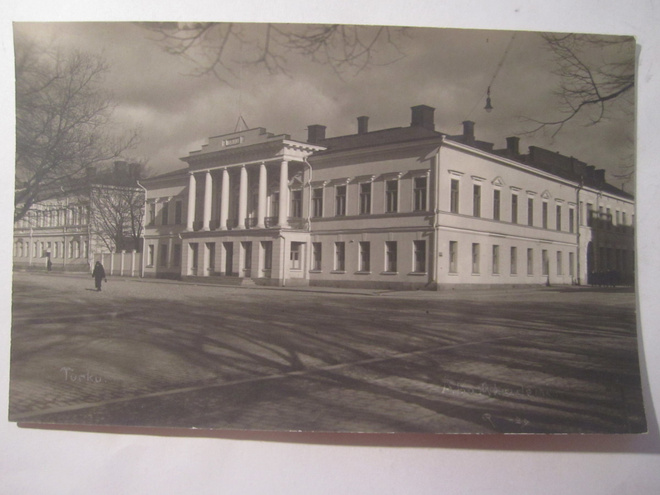 VANHA Postikortti Turku 1930-l  Alkup.Mallikappale