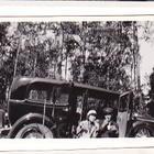 VANHA Valokuva UPEA Auto 1930-l 6 x 9 cm - pikkukuva 1