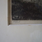 Erkki Tanttu PORTA SAN PIETRO ASSISI -Grafiikka v. 1952 - pikkukuva 3