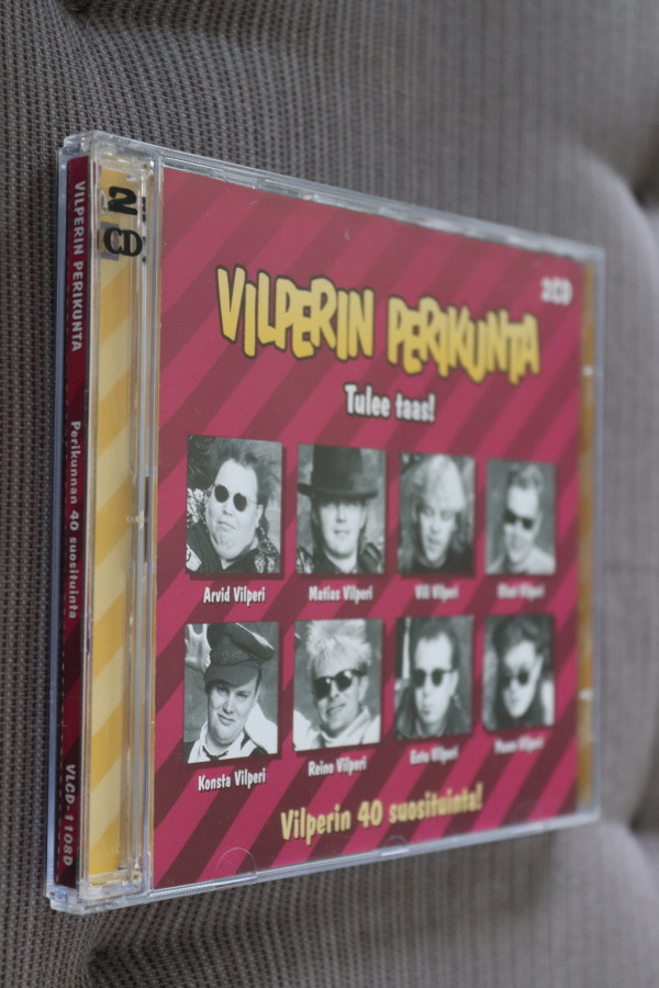2CD Vilperin Perikunta : Tulee taas! Vilperin 40 suosituinta