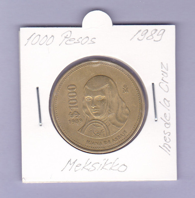 Meksikko 1000 Pesos v.1989 KM#536