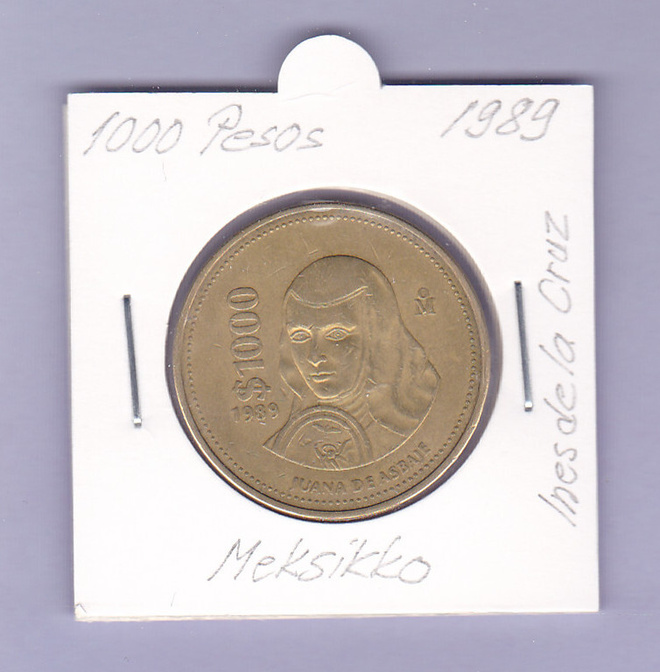 Meksikko 1000 Pesos v.1989 KM#536