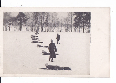 VANHA Valokuva Suojeluskunta Kuopio 1921 Postikorttikoko