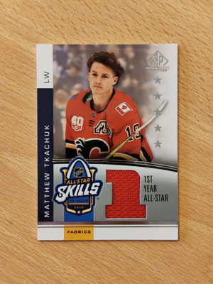 2020-21 SPGU Matthew Tkachuk NHL All-Star Skills Fabrics