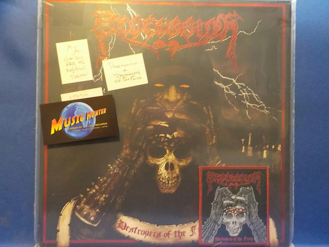 PROCESSION-DESTROYERS OF THE FAITH - GER 2010 M-/M- LP+PATCH