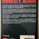 [Kirja] PETER O’DONNELL: MODESTY BLAISE - pikkukuva 2