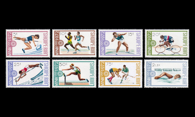 Albania 1556-63 ** Kesäolympialaiset München (1972)