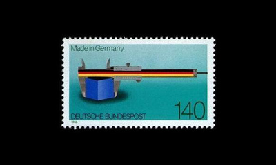 Saksa 1378 ** "Made in Germany" 100v (1988)