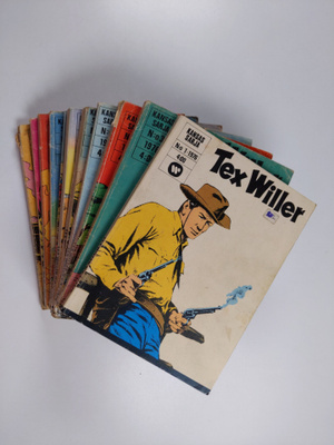 Tex Willer vuosikerta 1976 (puuttuu nro 2)