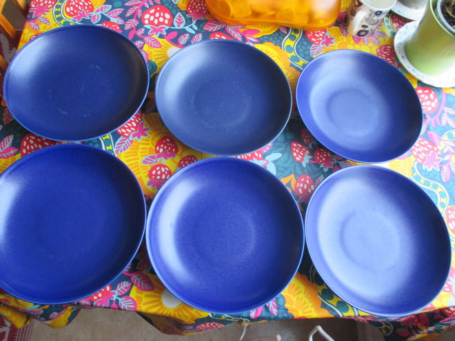6 KPL ARABIA 24H PASTA LAUTANEN SININEN HLK. 24CM