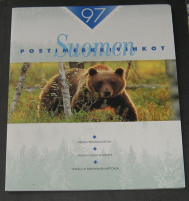 Ilmestymispäivän pyöröleimattu vuosilajitelma 1997, vihkot.
