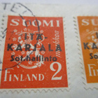 1941 Vitele R kuori oranssi merkki terävä "A" tulol. - pikkukuva 2