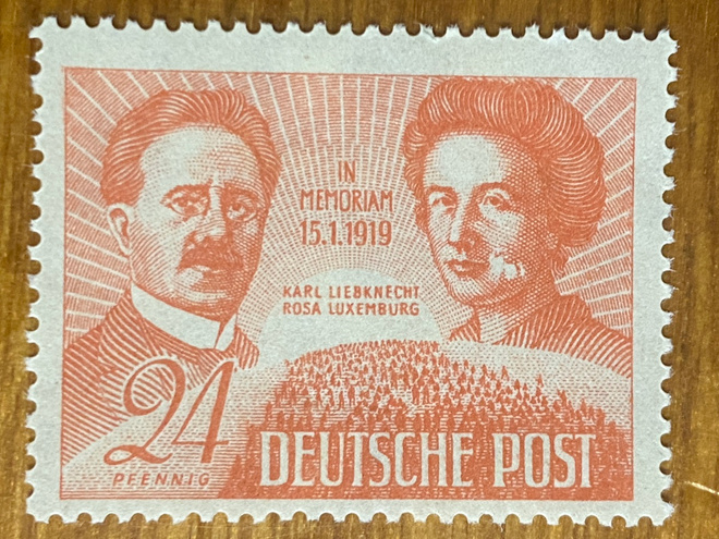 SAKSA 1948 NEUVOSTOLIITTO SEKTORI MERKKI**
