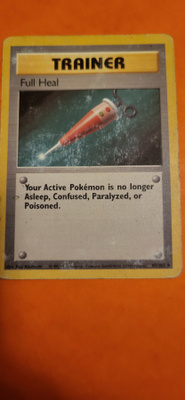 Full Heal 82/102 Base Set Pokémon card