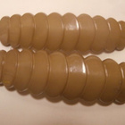 HIUSSOLKI 5. 2 KPL VAALEANRUSKEITA MUOVISOLKIA, VINTAGE - pikkukuva 2