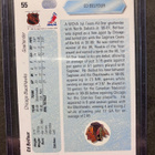 1990-91 UPPER DECK ED BELFOUR RC CHICAGO BLACKHAWKS #55 - pikkukuva 2