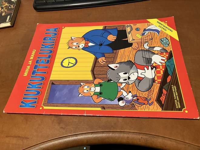 MIINA JA MANU KIUKUTTELUKIRJA HYVÄ