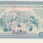 Laos 100 kipin pakkasileä seteli. - pikkukuva 1