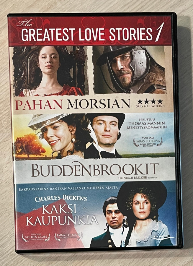 Kaksi kaupunkia / Pahan morsian / Buddenbrookit (4DVD)