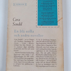 Cora Sandel : En blå soffa och andra noveller - pikkukuva 2