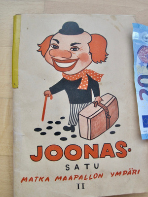 VANHA Vihko Joonas-Satu Maailman Ympäri II AAA Kahvi TÄYSI