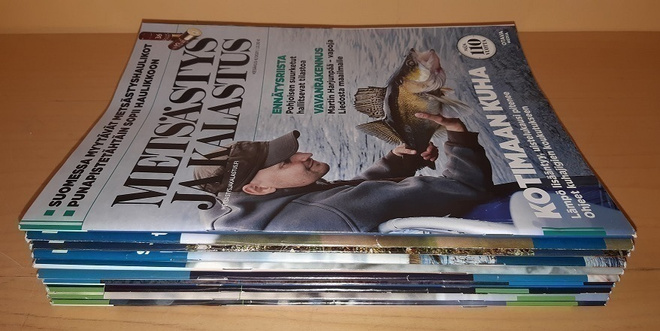 Metsästys ja kalastus lehti (valikoima)