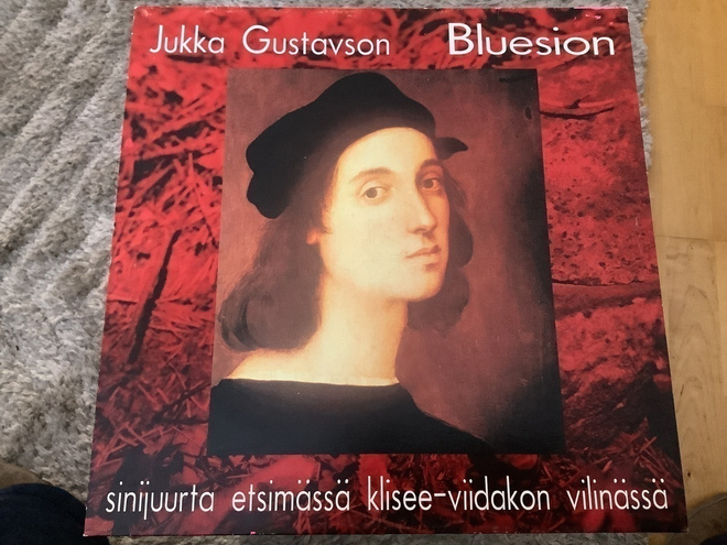 JUKKA GUSTAVSON / BLUESION - Sinijuurta Etsimässä…