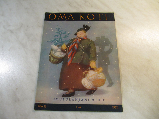 Oma Koti lehtiä 1 kpl 1932 .N:O 23 Joululahjanumero
