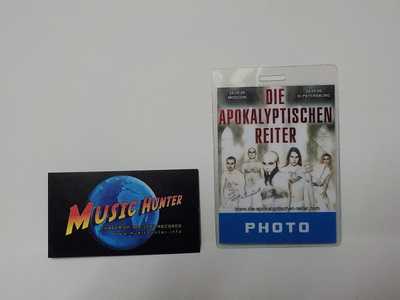 DIE APOKALYPTISCHEN REITER BACKSTAGE PASSI .