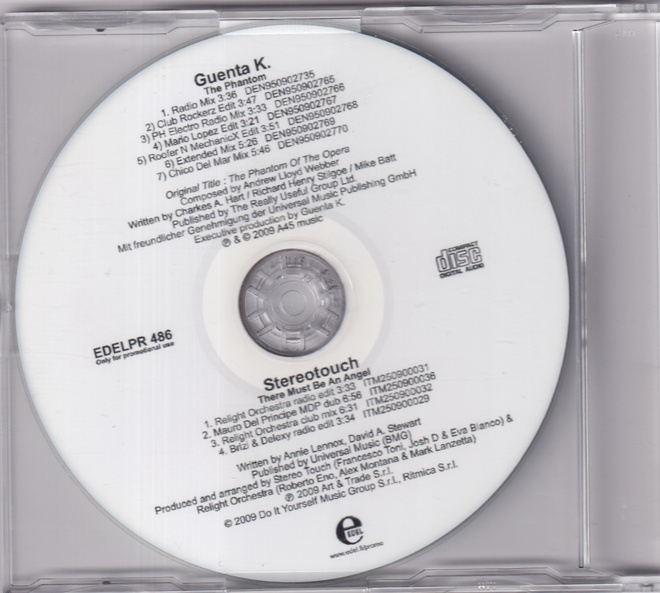 Guenta K. / Stereotouch - The Phantom / There Must Be An An