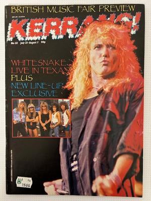 Kerrang! 151 1987 Jul