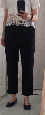 H&M Mustat housut S/M