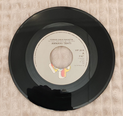 Annikki Tähti Kerran Sua Rakastin / Tuo Kaipaus 7"Single