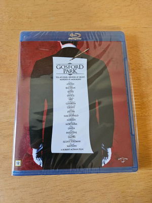 Gosford Park (Blu-ray, uusi)