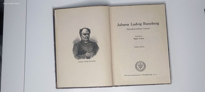 Juhana Ludvig Runeberg Elämäkerrallinen kuvaus