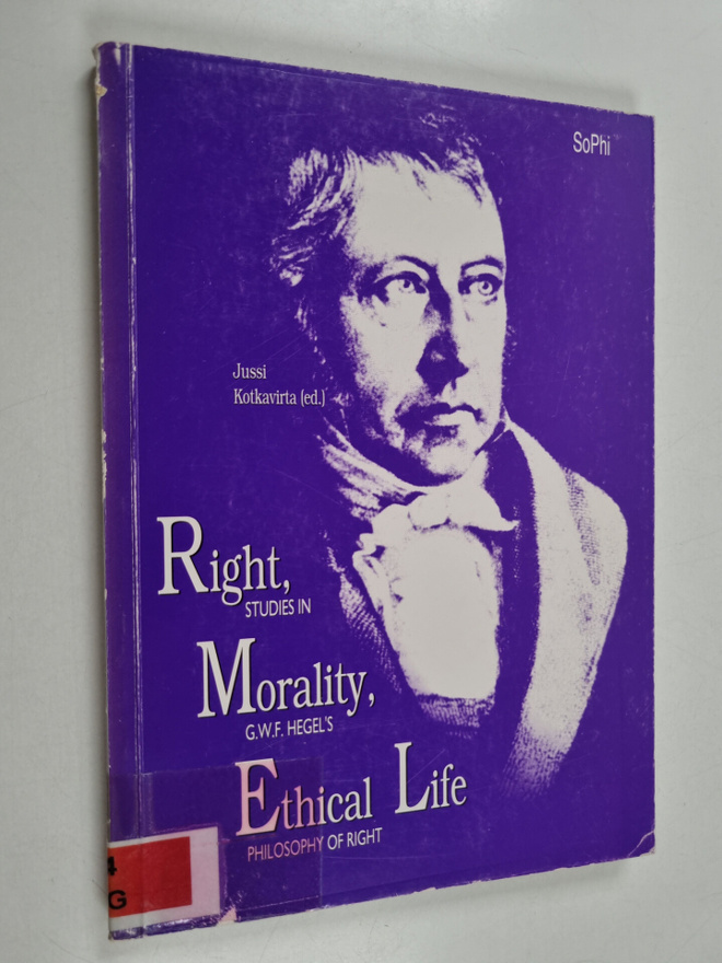 Right, morality, ethical life : studies in G. W. F. Hegel...