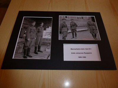 Mannerheim-ristin ritari valokuvat A4 paspis