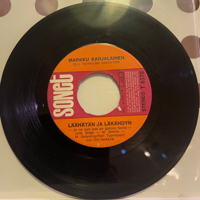MARKKU KARJALAINEN: Läähätän ja läkähdyn * +1 * FIN 1973