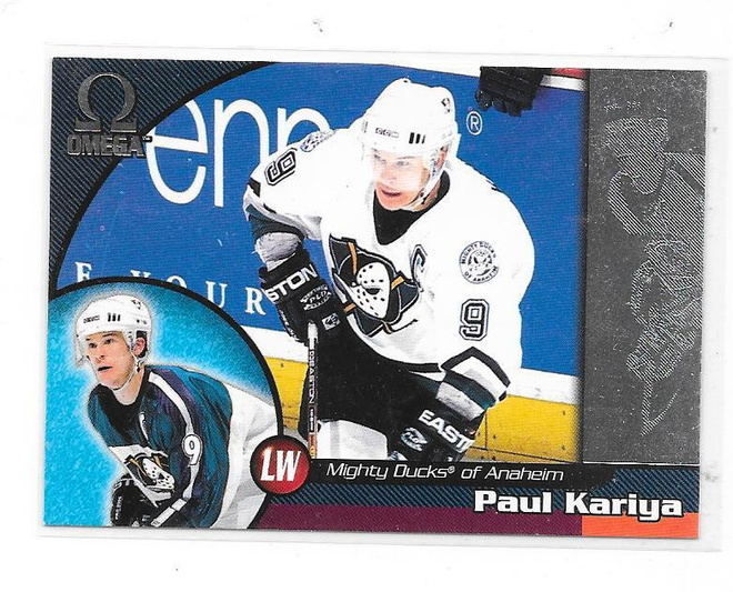 1998-99 Pacific Omega #4 Paul Kariya  Anaheim Ducks