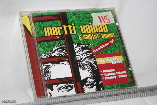 MARTTI VAINAA & SALLITUT AINEET : ONNELLINEN NYT   - CD