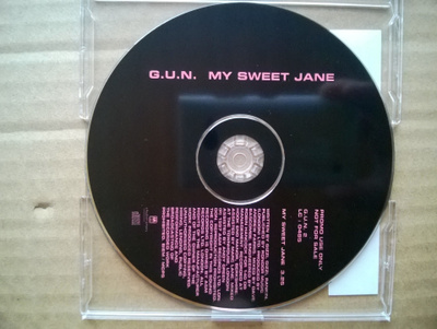GUN - My Sweet Jane CDS