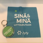 JYTY tuubihuivi + avaimenperä + silmälasinpuhdistusliina - pikkukuva 1