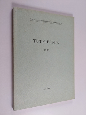 Tutkielmia 1960