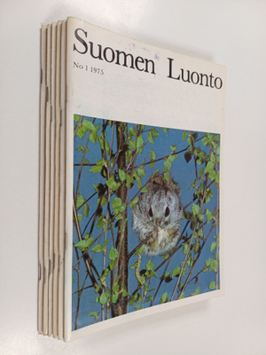 Suomen Luonto vuosikerta 1975 (n:o 1-6)